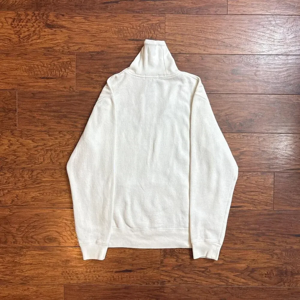 Polo Ralph Lauren White Shawl Collar Button Sweatshirt Size Boys XL(18-20)